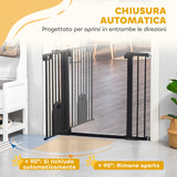 easycomfort easycomfort cancellino per cani regolabile con porta piccola e chiusura automatica 75 103x76cm nero