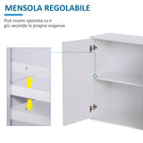 easycomfort easycomfort credenza soggiorno con 3 armadietti e 2 cassetti madia soggiorno moderna salvaspazio con ripiano regolabile in legno 106x35x76 cm bianco ean 8054111847575