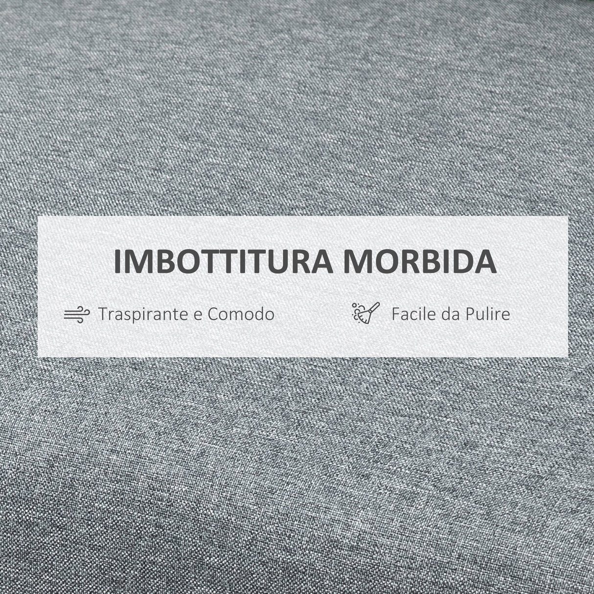 easycomfort easycomfort divano 3 posti economico per casa e ufficio con 4 gambe in metallo divano con braccioli imbottiti tessuto effetto lino grigio