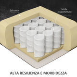 easycomfort easycomfort poltrona da ufficio massaggiante e riscaldata con 2 punti massaggio e 8 programmi nera