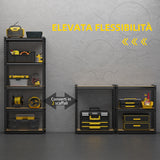 immagine-5-easycomfort-easycomfort-scaffalatura-industriale-a-5-livelli-set-2-pezzi-in-mdf-e-acciaio-con-ripiani-aperti-e-regolabili-70x30x167-5-cm