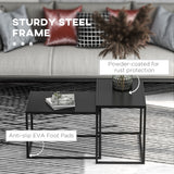 immagine-5-easycomfort-easycomfort-set-2-tavolini-da-salotto-moderni-impilabili-con-telaio-in-acciaio-nero