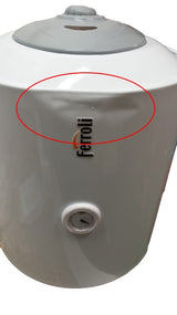 ferroli area occasioni 2281 scaldabagno elettrico ferroli titano 50 ho orizzontale garanzia 5 anni