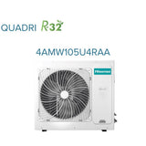 immagine-5-hisense-climatizzatore-condizionatore-hisense-trial-split-inverter-serie-new-comfort-91212-con-4amw105u4raa-r-32-wi-fi-optional-90001200012000
