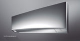 panasonic climatizzatore condizionatore panasonic dual split inverter etherea silver 1800018000 con cu 5z90tbe r 32 wi fi integrato argento