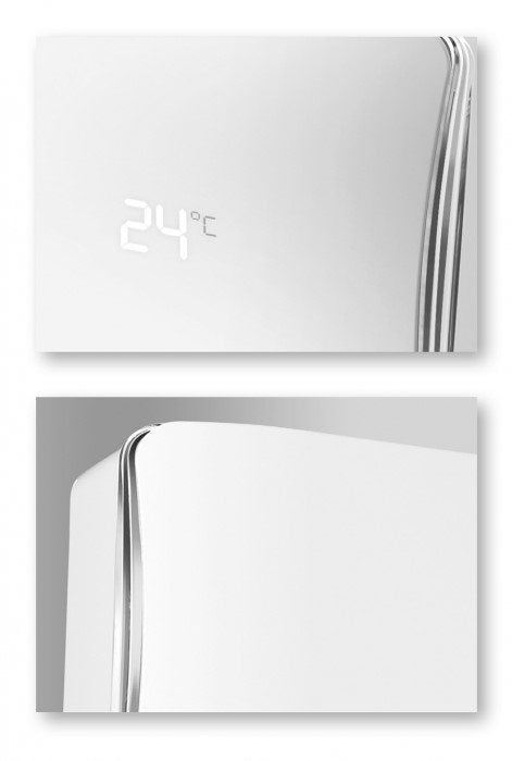 climatizzatore condizionatore unical dual split inverter serie air cristal 13_13 con xmx3 21he r 32 wi fi optional 13000_13000