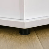 easycomfort easycomfort panca contenitore multiuso in legno truciolare con coperchio apribile per camera e ingresso 100x40x40cm bianco