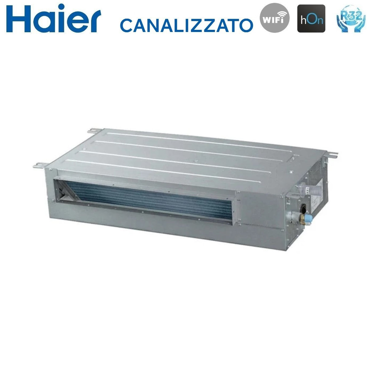 climatizzatore condizionatore haier inverter canalizzato slim bassa prevalenza 24000 btu ad71s2ss1fa r 32 wi fi optional