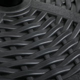 easycomfort easycomfort base per ombrellone da giardino rotonda effetto rattan 45cm peso da 9 5kg nero