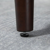 easycomfort easycomfort poltrona moderna in tessuto effetto lino struttura in legno e imbottitura spessa 76x70x87cm blu