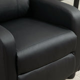 easycomfort easycomfort poltrona relax massaggiante con telecomando e 8 programmi reclinazione e poggiapiedi 68x88x98cm nero