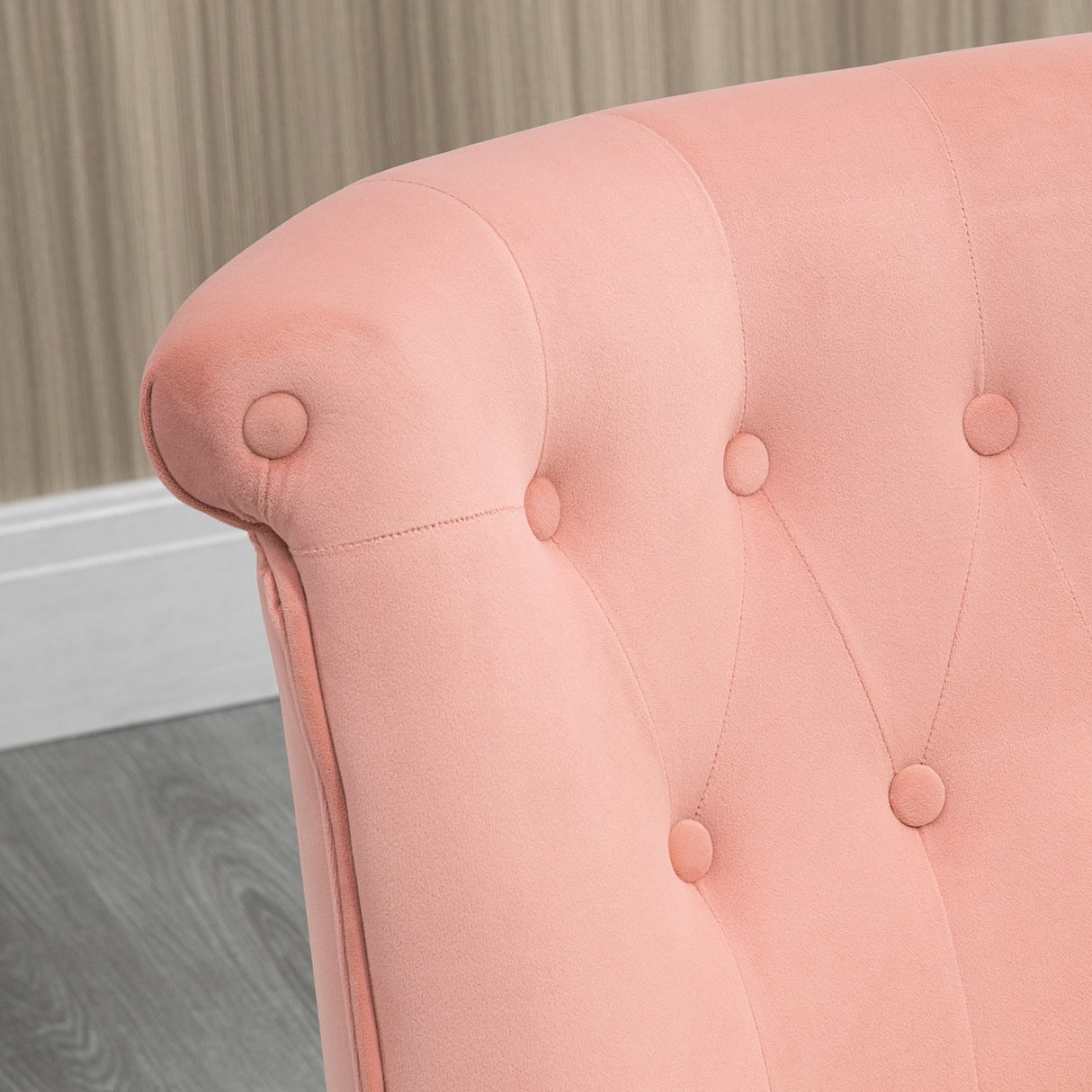 easycomfort easycomfort sedia moderna per soggiorno e sala da pranzo con seduta imbottita e tessuto vellutato 60x66x79 cm rosa