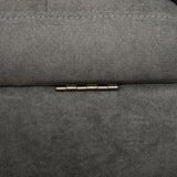 easycomfort easycomfort divano 3 posti moderno in tessuto grigio con vano contenitore e design scandinavo grigio 166 5x62x82cm ean 8055776915326