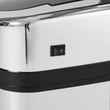 easycomfort easycomfort elegante bidone pattumiera in acciaio inox con sensore elettronico di apertura 30l ean 8054111841610