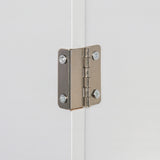 easycomfort easycomfort mobile bagno salvaspazio in legno mobile a colonna con armadietti e cassetto 39x30x180cm bianco ean 8054144139265