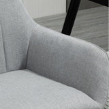 easycomfort easycomfort set 2 sedie da pranzo imbottite con rivestimento e schienale in lino e gambe in ferro stile scandinavo 59 5x56 5x81 cm grigio ean 8055776914855