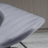 easycomfort easycomfort set 2 sgabelli da bar ad altezza regolabile con seduta ergonomica e poggiapiedi sgabelli alti in effetto velluto e metallo 47x51 5x92 114 cm grigio