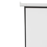 easycomfort easycomfort telo proiettore 84 formato 43 con telecomando in tessuto plastico e metallo 171x130 cm bianco ean 8054111847995