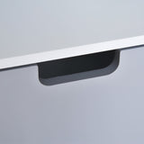 easycomfort easycomfort comodino con cassetto in mdf e legno di pino per camera da letto soggiorno e bagno 40x38x58 cm