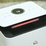 easycomfort easycomfort deumidificatore da 12l in abs con 5 modalita 2 velocita e timer da 24h 25x25x50 5 cm bianco e nero