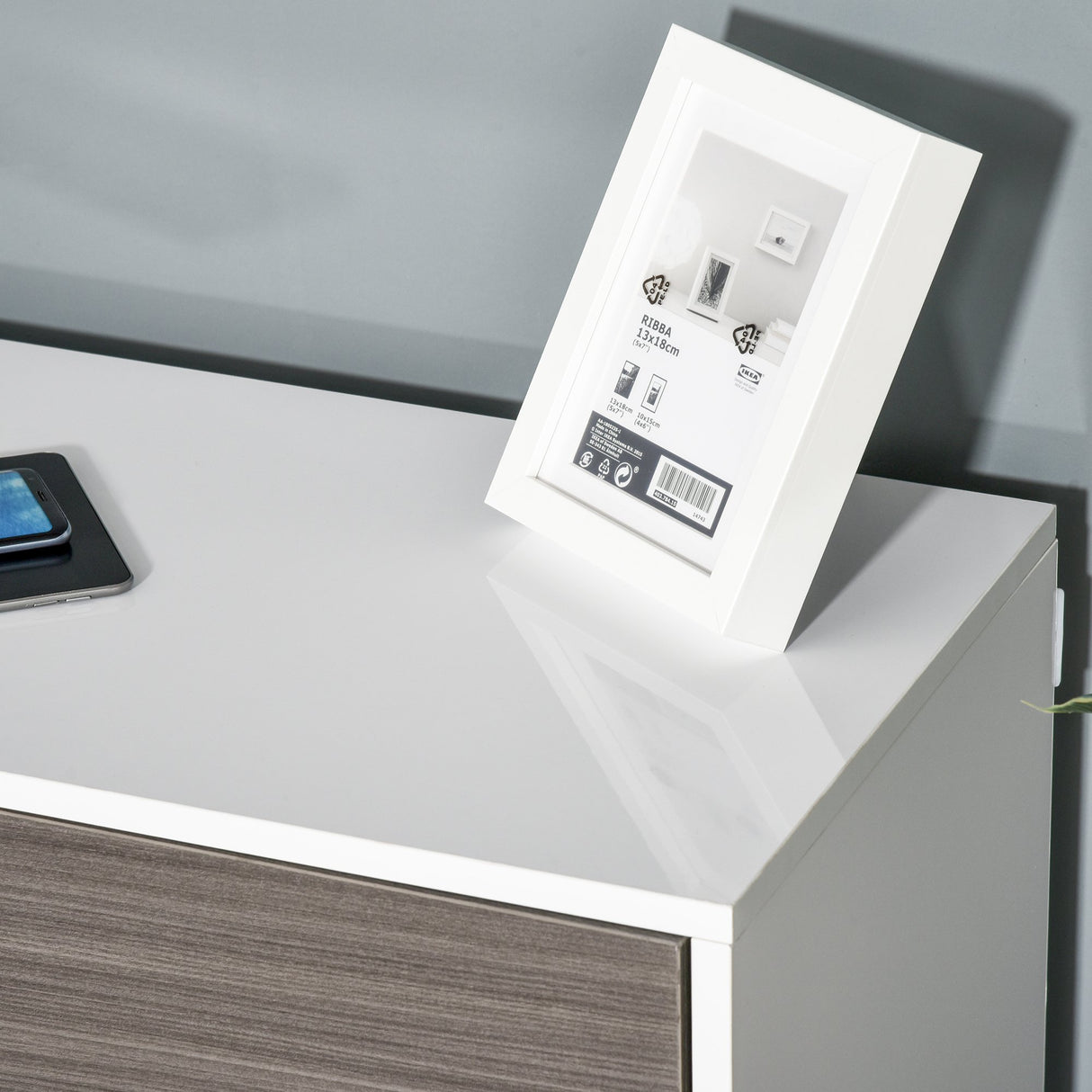 easycomfort easycomfort mobiletto 2 cassetti e 2 ante apertura a pressione mobile con 2 cassetti e 2 ante per casa e ufficio 79x36x74cm grigio chiaro e bianco ean 8054111846233