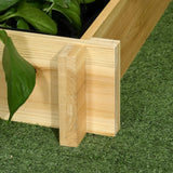easycomfort easycomfort orto rialzato a 3 livelli in legno dabete per verdure fiori e piante da giardino 93x93x35 cm