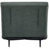 easycomfort easycomfort poltrona letto 2 in 1 singola schienale regolabile su 3 livelli e imbottito struttura in legno e acciaio