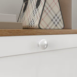 easycomfort easycomfort scarpiera slim con 3 ripiani regolabili a 2 livelli per 12 paia in truciolato e mdf 60x24 5x75 5 cm