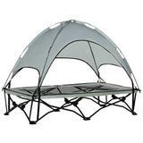 immagine-1-easycomfort-easycomfort-brandina-pieghevole-per-cani-con-tettuccio-da-esterno-o-interrno-grigio