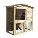 immagine-1-easycomfort-easycomfort-conigliera-da-giardino-2-piani-con-corsa-e-zona-abitativa-impermeabile-legno-98x54x100cm-ean-8054144135601