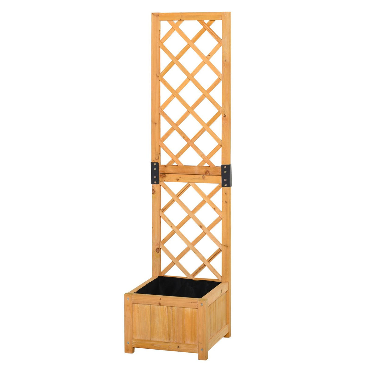 immagine-1-easycomfort-easycomfort-fioriera-con-grigliato-da-esterno-vaso-per-piante-rampicanti-in-legno-40x40x160cm-ean-8054144131740
