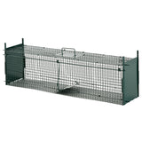 immagine-1-easycomfort-easycomfort-gabbia-trappola-per-animali-vivi-con-doppia-porta-trappola-per-conigli-gatti-e-piccoli-animali-100x25x28cm-ean-8054111840934