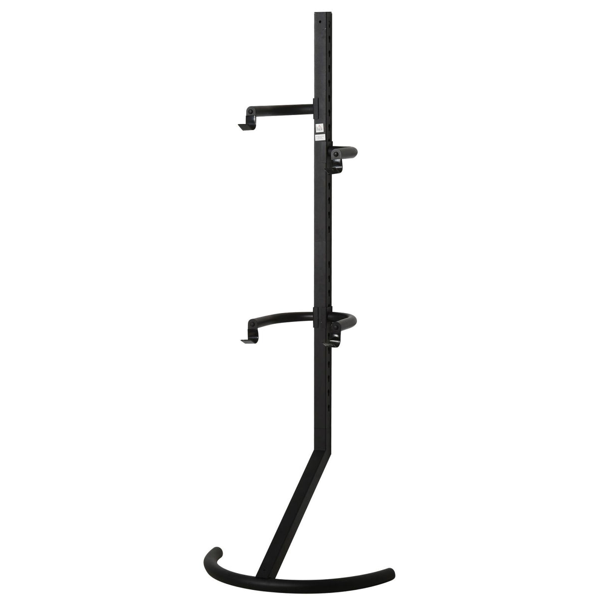 immagine-1-easycomfort-easycomfort-rastrelliera-verticale-portabiciclette-in-acciaio-nero-con-altezza-regolabile-per-2-biciclette-max-40-kg-ean-8054111845779