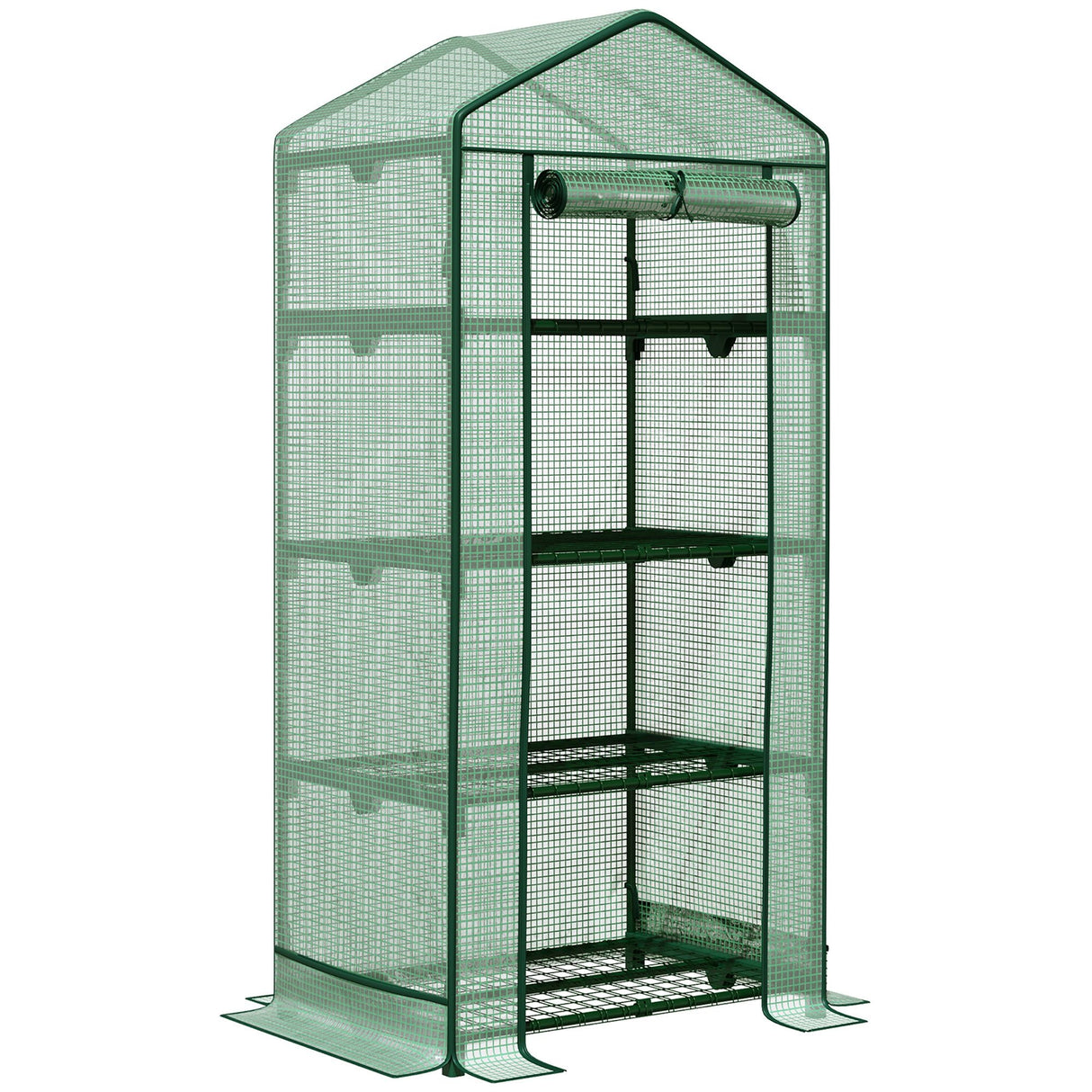 immagine-1-easycomfort-easycomfort-serra-da-giardino-a-4-ripiani-in-acciaio-copertura-in-pe-e-porta-avvolgibile-69x49x158-cm-verde