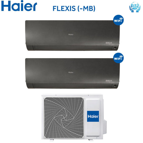 immagine-1-haier-climatizzatore-condizionatore-haier-dual-split-inverter-serie-flexis-black-912-con-2u40s2sc1fa-r-32-wi-fi-integrato-900012000-colore-nero-novita-ean-8059657012142
