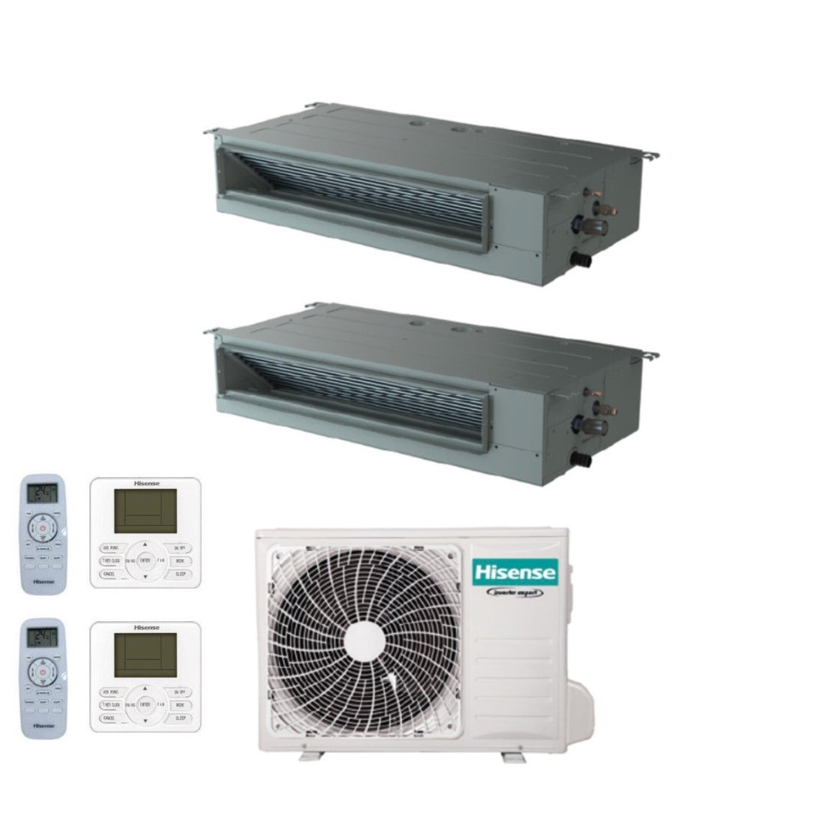 immagine-1-hisense-climatizzatore-condizionatore-hisense-dual-split-inverter-canalizzato-canalizzabile-1212-con-2amw50u4rxa-r-32-wi-fi-optional-1200012000-con-telecomando-di-serie-e-cablato-incluso-novita