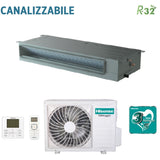 immagine-1-hisense-climatizzatore-condizionatore-hisense-inverter-canalizzato-canalizzabile-24000-btu-aud71ux4sll3-auw71u4rf4-r-32-con-telecomando-di-serie-e-cablato