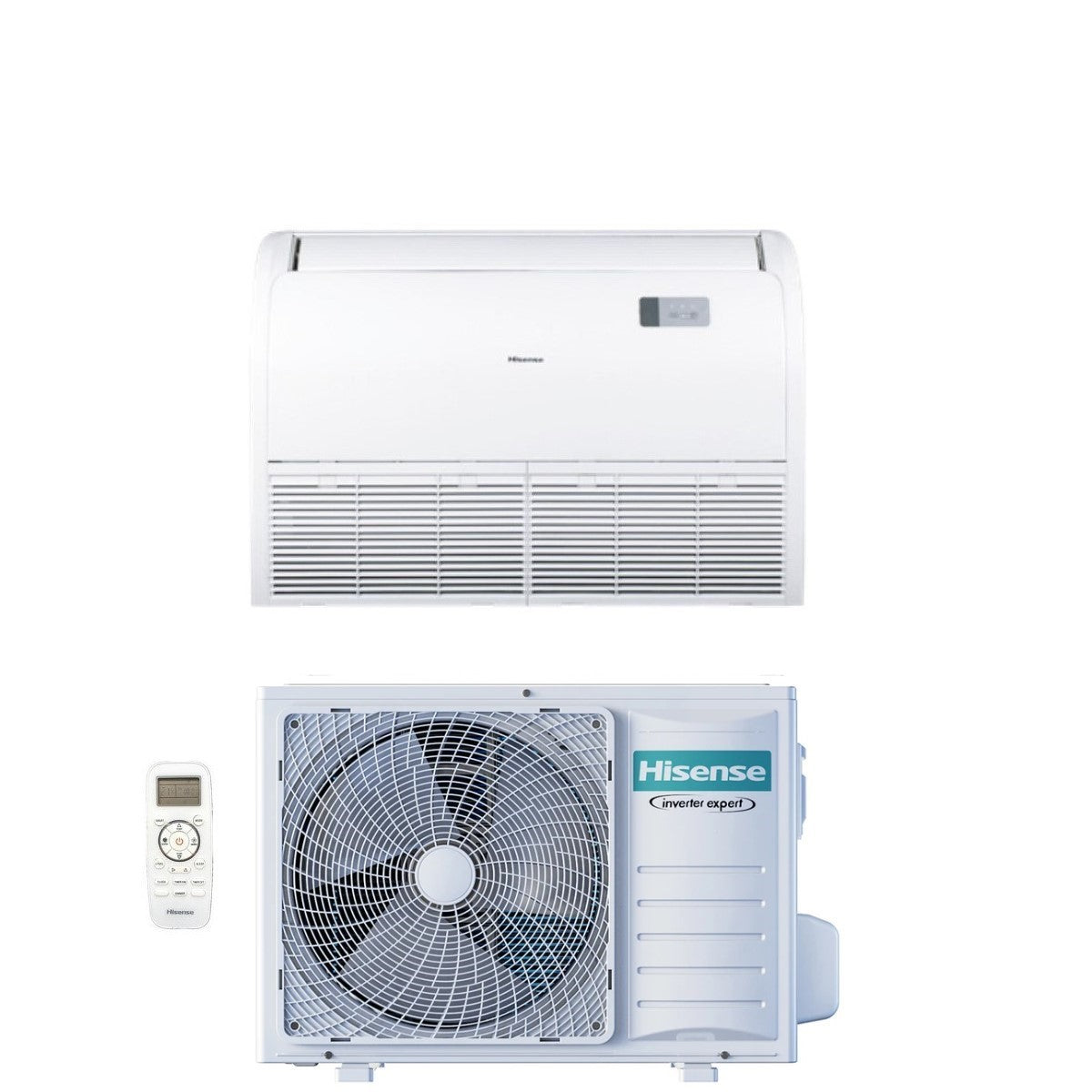 immagine-1-hisense-climatizzatore-condizionatore-hisense-inverter-soffitto-pavimento-serie-super-24000-btu-avt71ur4rb8-auw71u4rj7-r-32-wi-fi-optional-classe-aa-con-telecomando-di-serie-incluso