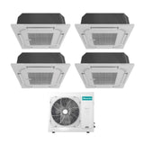 immagine-1-hisense-climatizzatore-condizionatore-hisense-quadri-split-a-cassetta-991212-con-4amw81u4raa-r-32-wi-fi-optional-900090001200012000-con-telecomando-e-pannello-incluso-novita