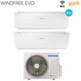 immagine-1-samsung-climatizzatore-condizionatore-samsung-dual-split-inverter-serie-windfree-evo-99-con-aj040ncj2eg-r-32-wi-fi-integrato-90009000-ean-8059657019516