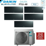 immagine-2-daikin-climatizzatore-condizionatore-daikin-bluevolution-penta-split-inverter-serie-emura-black-iii-9991215-con-5mxm90n-r-32-wi-fi-integrato-9000900090001200015000-colore-nero-garanzia-italiana