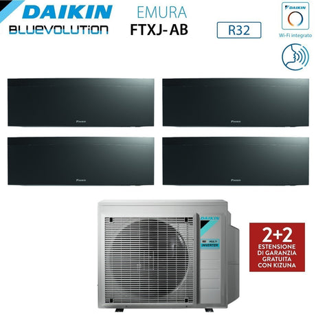 immagine-2-daikin-climatizzatore-condizionatore-daikin-bluevolution-quadri-split-inverter-serie-emura-black-iii-9121515-con-4mxm80n-r-32-wi-fi-integrato-9000120001500015000-colore-nero-garanzia-italiana