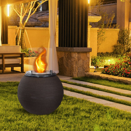 immagine-2-divina-fire-camino-a-bioetanolo-braciere-da-giardino-da-terra-per-interno-esterno-botticelli-terra-marrone-d-40-x-h54-ean-8056157806172