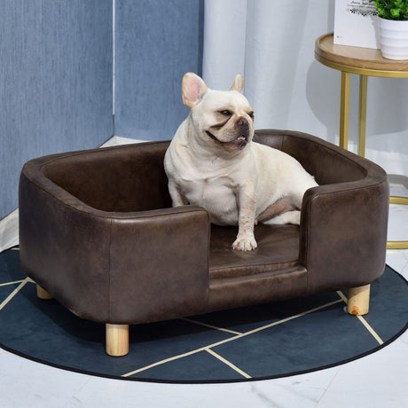 immagine-2-easycomfort-easycomfort-cuccia-divano-per-cani-di-piccola-e-media-taglia-in-legno-e-gommapiuma-marrone-scuro-74x48-5x31cm-ean-8054144132372