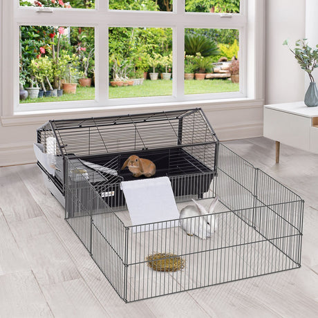 immagine-2-easycomfort-easycomfort-gabbia-per-conigli-cincilla-porcellini-dindia-e-roditori-per-interni-in-metallo-nero-88x128-5x56cm