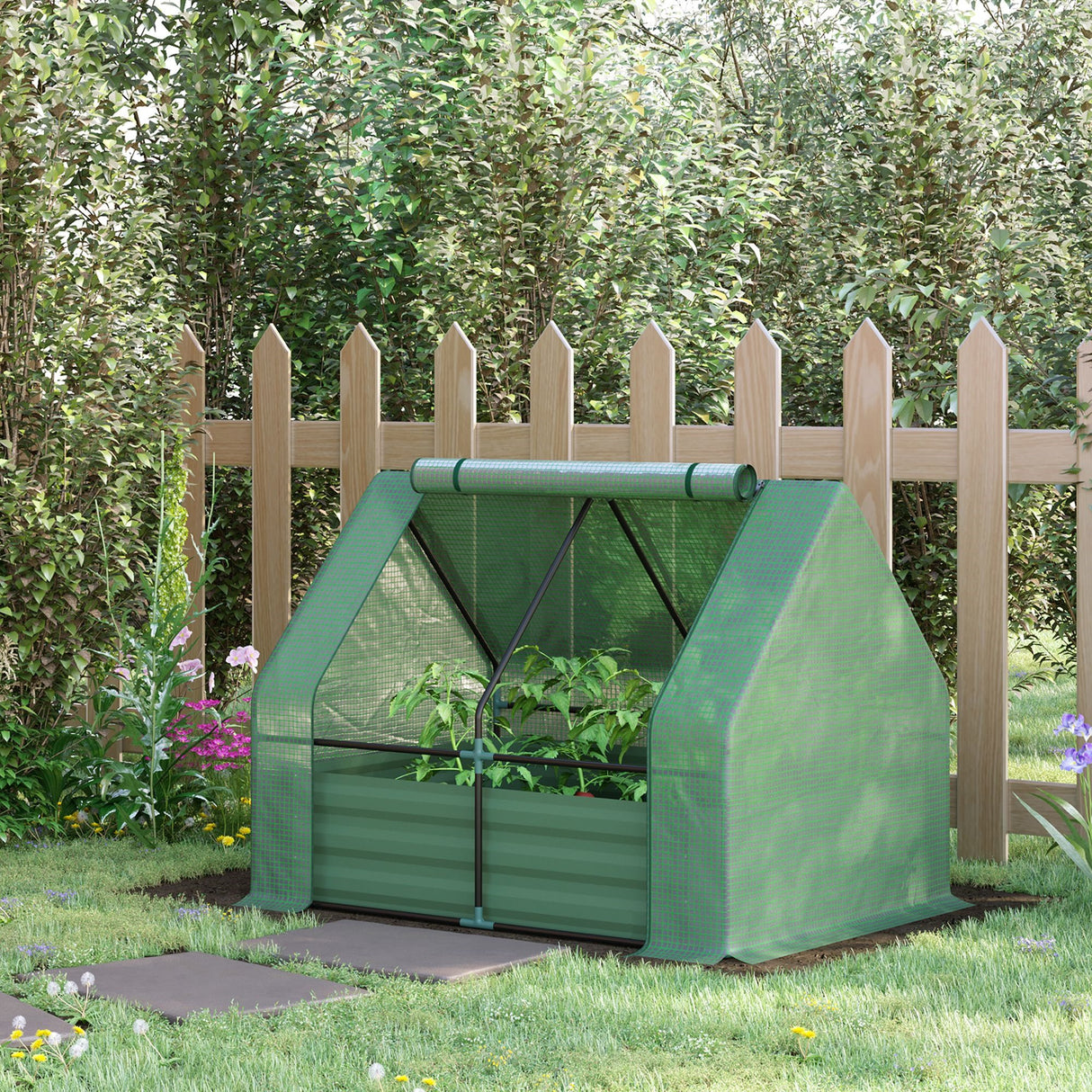immagine-2-easycomfort-easycomfort-letto-per-orto-con-serra-da-giardino-acciaio-con-copertura-pe-finestra-avvolgibile-127x95x92cm
