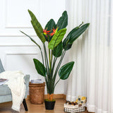 immagine-2-easycomfort-easycomfort-pianta-artificiale-in-vaso-strelitzia-reginae-sintetica-da-arredo-155cm-ean-8054144137360