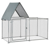 immagine-2-easycomfort-easycomfort-recinto-per-galline-in-acciaio-galvanizzato-con-telo-di-protezione-in-oxford-200x105x172cm-argento