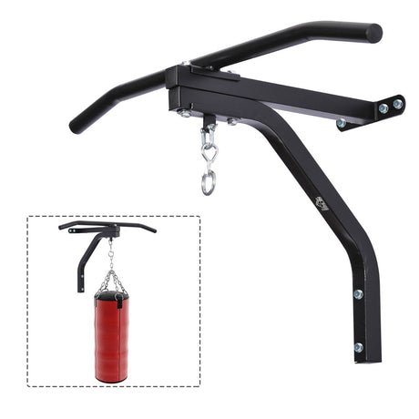 immagine-2-easycomfort-easycomfort-supporto-per-sacco-da-boxe-barra-pull-up-per-sollevamento-portata-130kg-in-acciaio-nero-93x47x51cm-ean-8054111840798