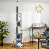 immagine-2-easycomfort-easycomfort-tiragraffi-a-soffitto-multilivello-per-gatti-con-corde-in-sisal-piattaforme-e-casette-60x40x225-255cm-grigio